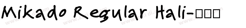 Mikado Regular Itali字体转换